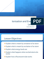 Ionisation and Energy Levels