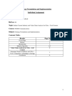 Roll No 8 PGDM Comm Value Chain Analysis Ultra Tech Cements