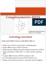 Complexometric EDTA 