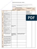 Ejemplo de Planificación Anual