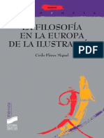 La Filosofía en La Europa de La Ilustración (Thémata) - Cirilo Flórez Miguel