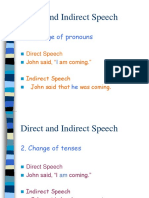 1direct and Indirect Speech - RULES