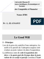 Cours 3 - Goodwill - Contrat Long Terme-Normes IFRS