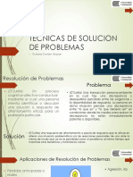 Técnicas de Solución de Problemas