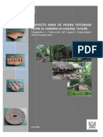 PROYECTO MINA DE PIEDRA TRITURADA ENTRE EL CARMEN - LA LAGUNA, TUCHÍN Diagnóstico y Valoración Del Impacto Arqueológico (Fase Prospección)