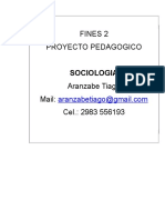 Fines Proyecto Sociologia