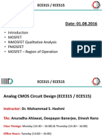 Lecture-1 Date: 01.08.2016: ECE315 / ECE515