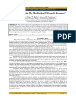 Does Aid Undermine The Mobilization of Domestic Resources?: Jean Marie W. Kébré, Idrissa M. Ouédraogo