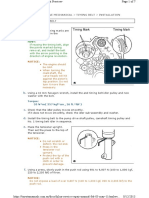 Timing Belt Installation PDF