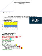 Arreglos Bidimensionales T 04 para Alumno 2