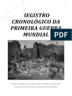 Registro Cronologico Da Primeira Guerra Mundial PDF