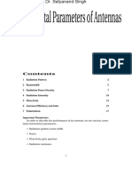 Fundamental Parameters of Antennas