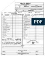 Check List Camioneta Modificado