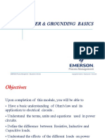 Power & Grounding Basics: EMERSON Process Management - Educational Services