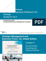 FTU, Hanoi, Vietnam Strategic Management: Business Level Strategy Session 4: CH 4