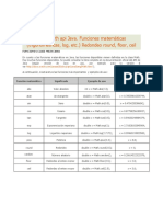 Clase Math API Java