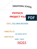 Physics Project File