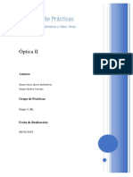 PrÃ¡ctica 3 - InterferÃ Metros de Michelson y Fabry - Perot (Ã - Ptica II) - Grupo 3 (H)