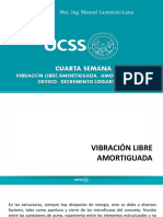 Vibracion Libre Amortiguada - Amortiguamiento Critico - Decremento Logaritmico