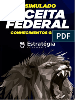 1º Simulado Receita Federal - Conhecimento Gerais - Estratégia - 2019