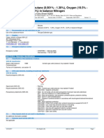 Isobutane (0.001% - 1.30%), Oxygen (19.5% - 23.5%) in Balance Nitrogen