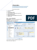 Procure To Pay Process (p2p) : - : 1. Create Requisition