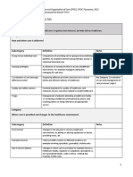 EPOC Taxonomy