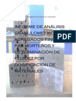 Informe de Morteros