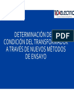 Nuevas Técnicas de Mantenimiento Predictivo en Transformadores