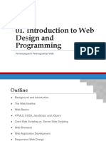 Introduction To Web Design and Programming