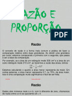 Razão e Proporção