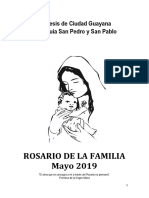 Rosario de La Familia SPySP Mayo 2019