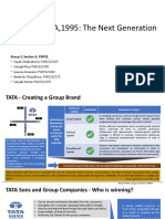 House of TATA, 1995: The Next Generation: Group 2, Section A, PGP22