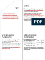 Wave-Optics Analysis of Coherent Optical Systems: y X K y X KN y X