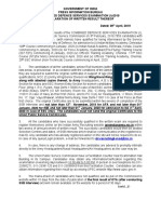 WR CDS I 2019 Namewise PDF