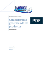 Generalidades de Los Productos