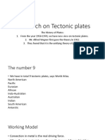 Tectonic Plates Research 09-16-2019