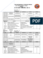 Horario Epic I A X 2019 II