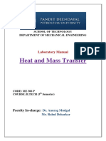 Heat and Mass Transfer Manual