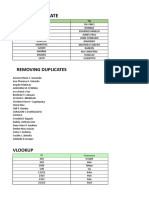 Concatenate: Removing Duplicates