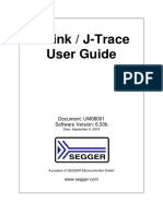 J-Link / J-Trace User Guide: Document: UM08001 Software Version: 6.50b