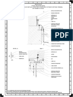 TMD-ER-104.22 Typical Mounting Detail Multiple Connection of Metallic Structure To Earthing System by Earthing Terminal Not Drawn To Scale