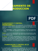 Planeamiento de La Produccion