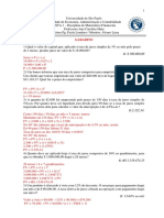 Lista de Exercícios Nº1 - Com Gabarito