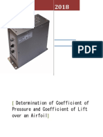 Pressure Distribution Over An Airfoil