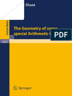 The Geometry of Some Special Arithmetic Quotients