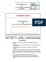 Inspection Test Plan For Civil Works Rev 01