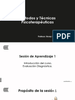 Técnicas Psicoterapéuticas