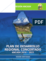 Ancash Plan de Desarrollo Regional Concertado PDF