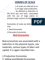 Economies of Scale